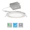 Afx Tuck 8'' LED Flush Mount, White TUCF08LAJD1WH - alternate 3